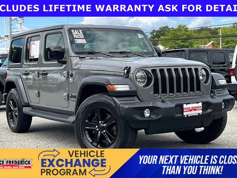 Used 2021 Jeep Wrangler Unlimited Sport AWD/4WD image 1