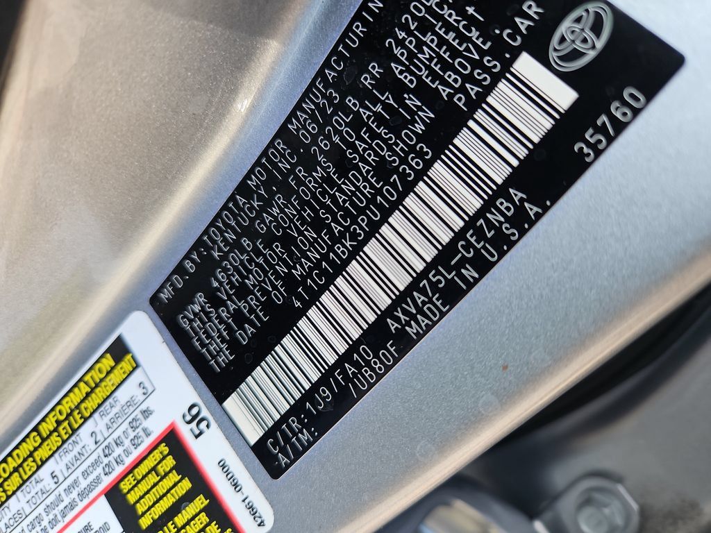 Used 2023 Toyota Camry LE AWD/4WD image 14