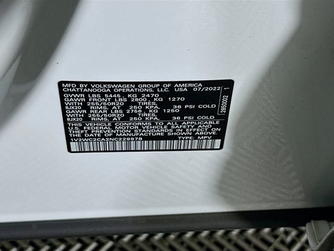 Used 2022 Volkswagen Atlas Cross Sport SE FWD image 12