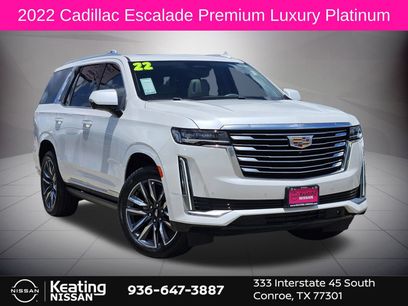 Used 2022 Cadillac Escalade Premium Luxury Platinum