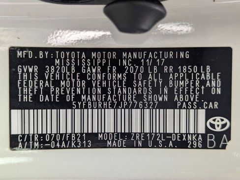 Used 2018 Toyota Corolla LE w/ LE Premium Package image 27