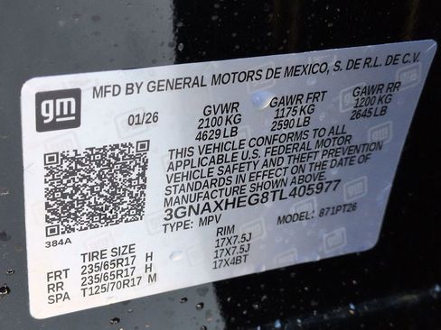 New 2026 Chevrolet Equinox LT image 27