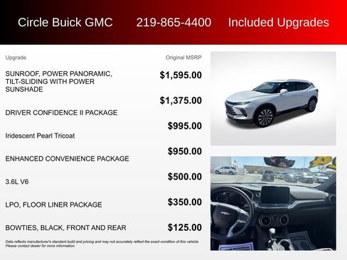 Used 2024 Chevrolet Blazer Premier w/ Driver Confidence II Package image 3