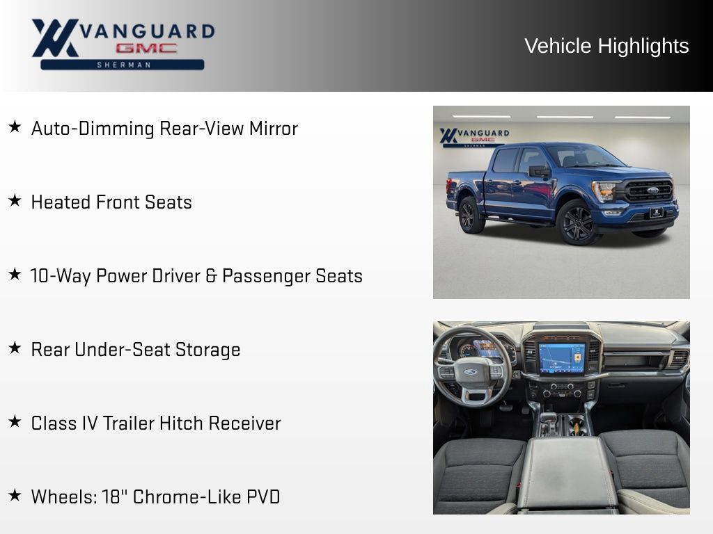 Used 2023 Ford F150 XLT w/ Equipment Group 302A High RWD image 31