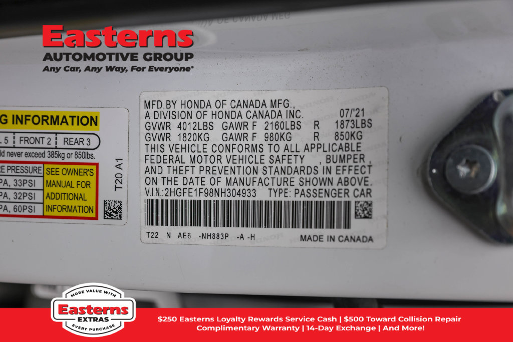 Used 2022 Honda Civic Touring image 35