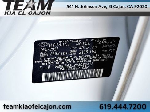 Used 2024 Hyundai Sonata Limited FWD image 37
