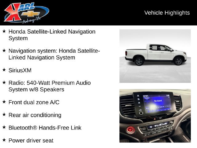 Used 2023 Honda Ridgeline RTL-E image 2