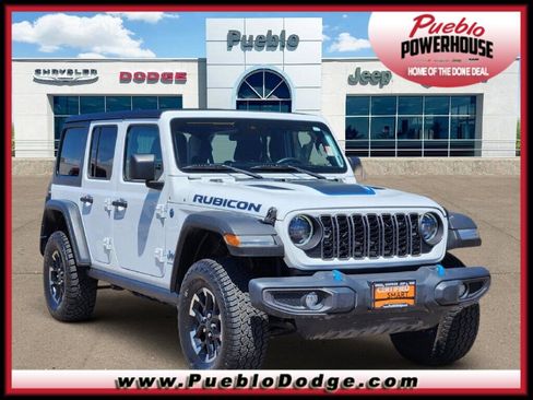Used 2024 Jeep Wrangler Unlimited Rubicon 4xe AWD/4WD image 1