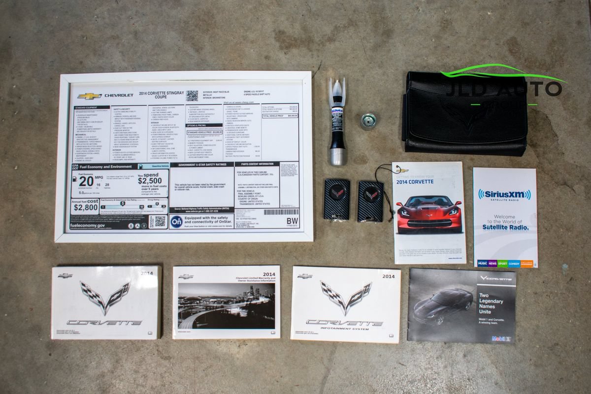 Used 2014 Chevrolet Corvette Stingray Coupe w/ 3LT Preferred Equipment Group RWD image 37