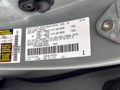 Used 2024 Toyota Tundra 1794 Edition RWD image 48