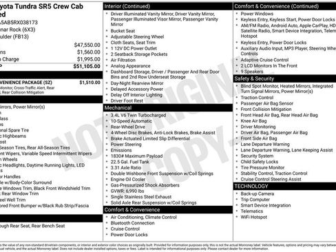 Used 2024 Toyota Tundra SR5 w/ SR5 Convenience Package image 12