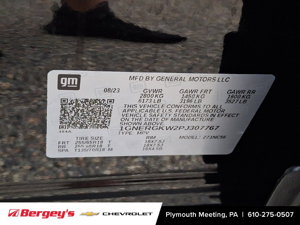 Certified 2023 Chevrolet Traverse LT w/ LPO, Cargo Package FWD image 29