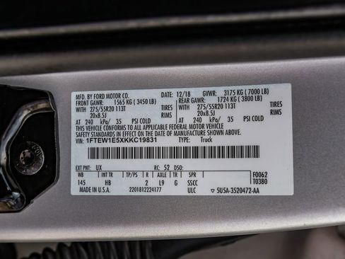 Used 2019 Ford F150 Lariat AWD/4WD image 75