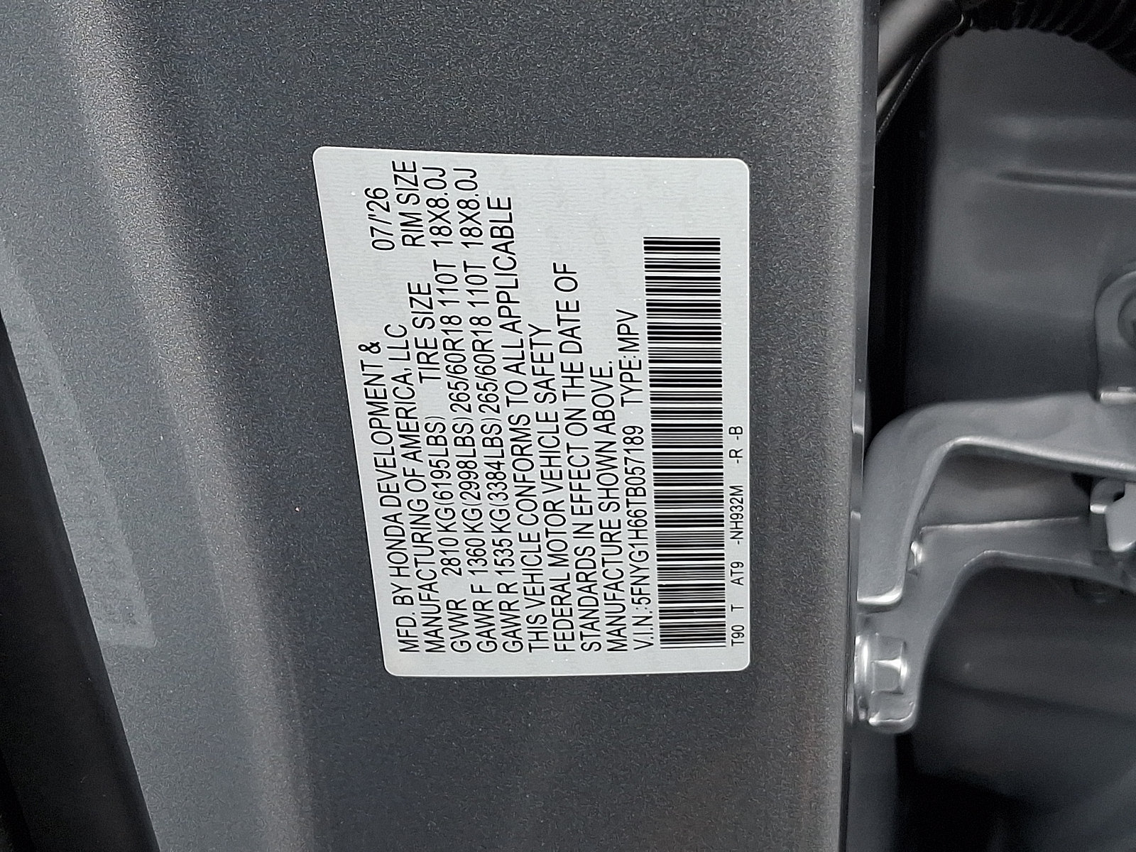 New 2026 Honda Pilot TrailSport image 10
