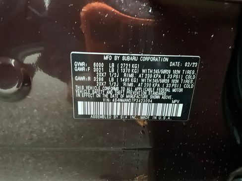 Certified 2023 Subaru Ascent Touring image 40