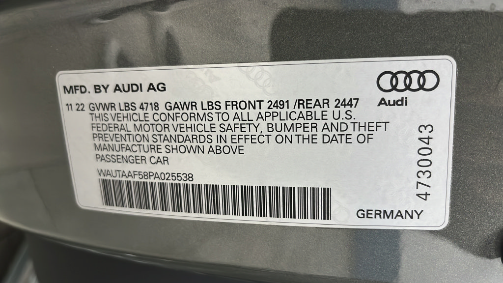 Used 2023 Audi A5 2.0T Premium Plus w/ Premium Plus AWD/4WD image 25