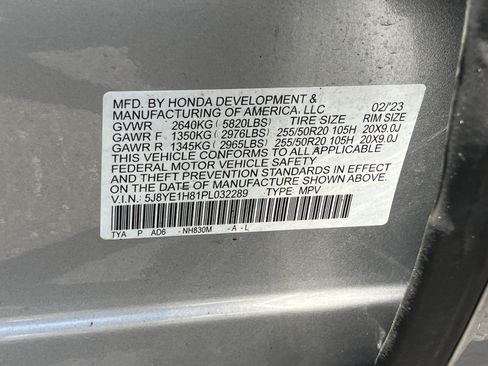Used 2023 Acura MDX SH-AWD w/ Advance Package image 31