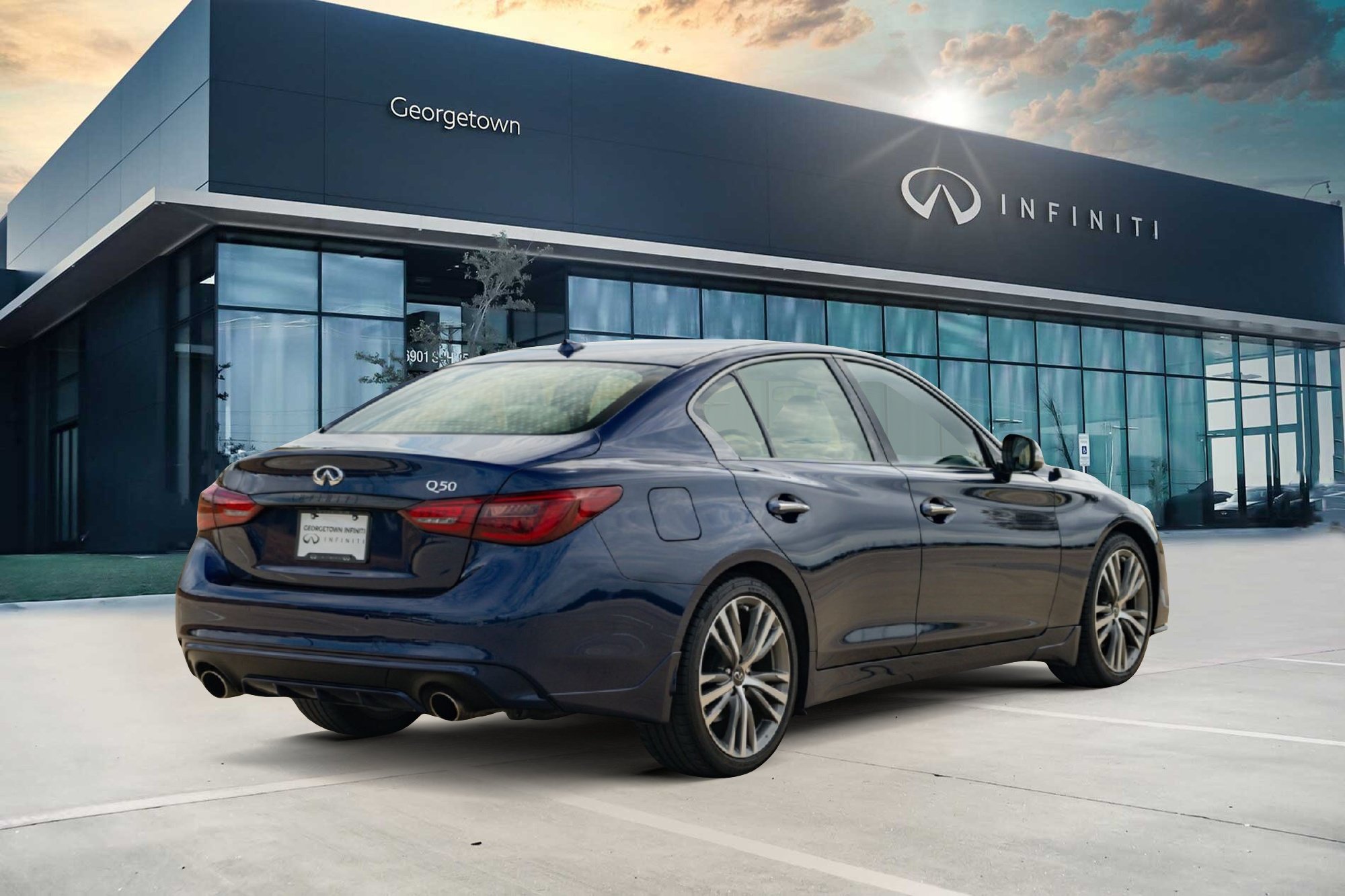Certified 2023 INFINITI Q50 Sensory RWD image 5