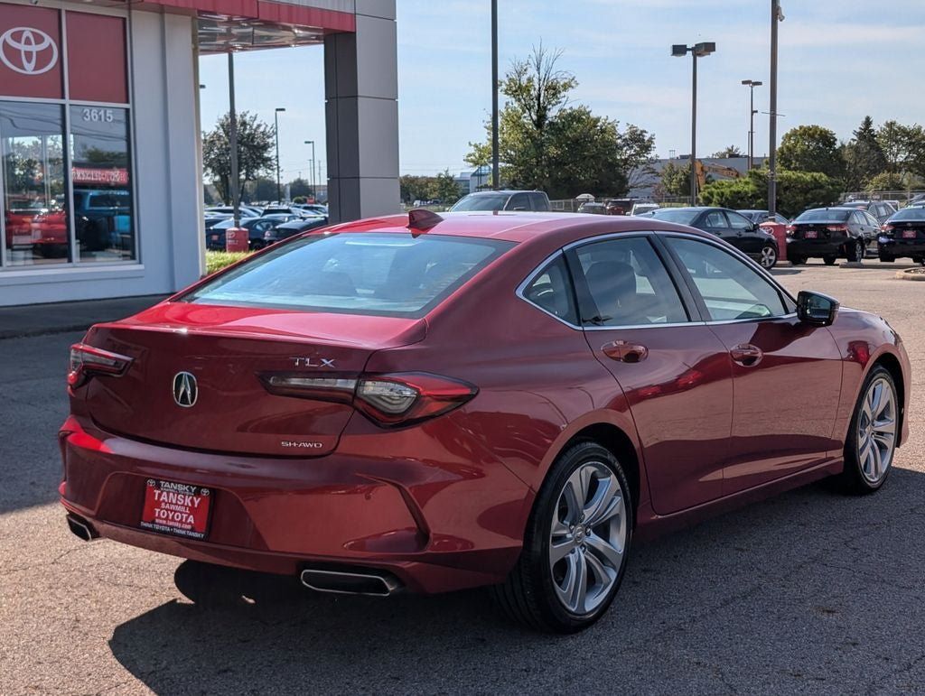Used 2021 Acura TLX w/ Technology Package AWD/4WD image 7