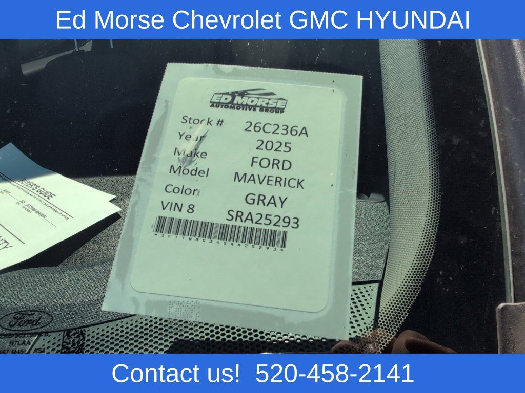 Used 2025 Ford Maverick Lariat w/ 4K Tow Package AWD/4WD image 14
