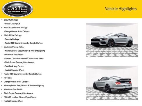 Used 2022 Ford Mustang Mach 1 w/ Equipment Group 700A image 4