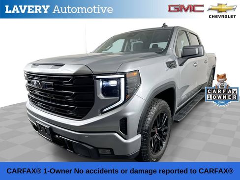 Used 2024 GMC Sierra 1500 Elevation w/ LPO, Elevation Black Package AWD/4WD image 1