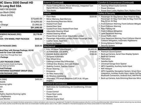 Used 2024 GMC Sierra 3500 Denali w/ Denali Reserve Package AWD/4WD image 7