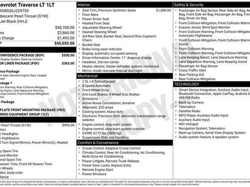 Used 2025 Chevrolet Traverse LT w/ Driver Confidence Package FWD image 6