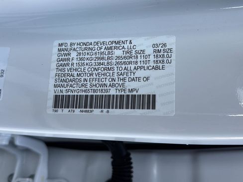 New 2026 Honda Pilot TrailSport image 33