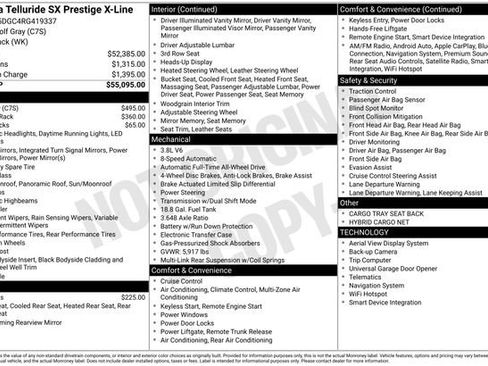 Certified 2024 Kia Telluride SX Prestige X-Line AWD/4WD image 35