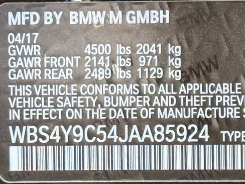 Used 2018 BMW M4 Coupe RWD image 46