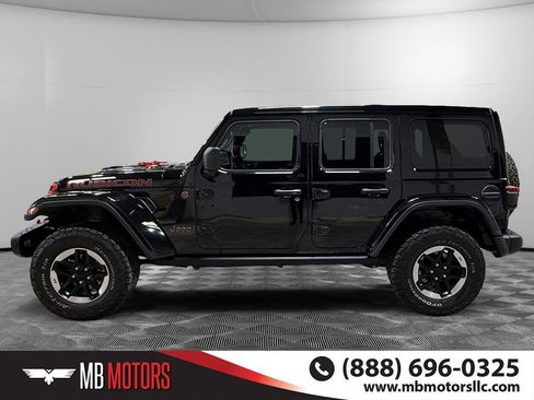 Used 2021 Jeep Wrangler Unlimited Rubicon w/ Uconnect 4C Nav & Sound Group image 8