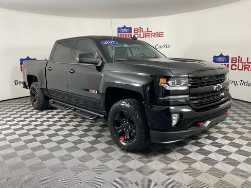 Used 2017 Chevrolet Silverado 1500 LTZ Z71 w/ Midnight Edition AWD/4WD image 1