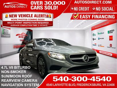 Used 2015 Mercedes-Benz S 550 4MATIC Coupe