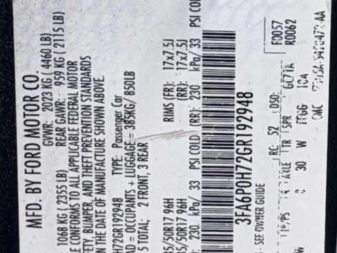 Used 2016 Ford Fusion SE image 17