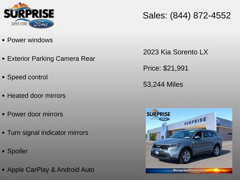 Used 2023 Kia Sorento LX FWD image 12