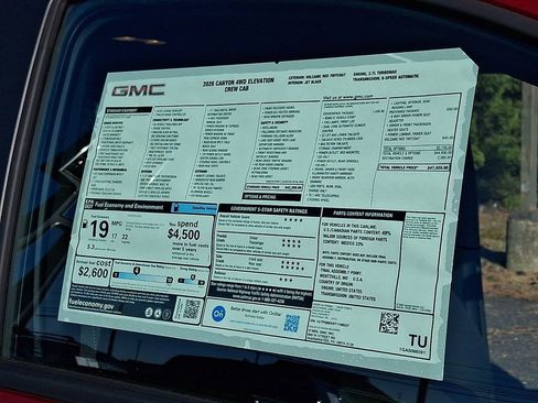 New 2026 GMC Canyon Elevation w/ Convenience Package image 19