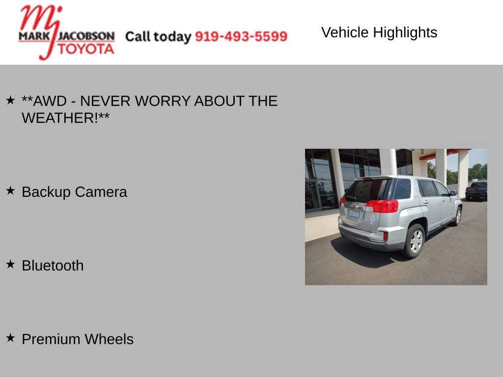 Used 2016 GMC Terrain SLE AWD/4WD image 5