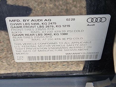 Used 2020 Audi Q5 2.0T Premium w/ Convenience Package AWD/4WD image 26