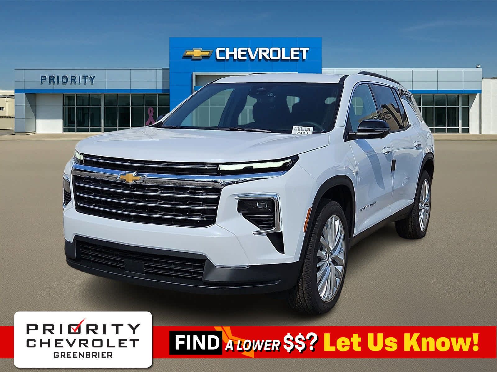 New 2027 Chevrolet Traverse LT w/ Driver Confidence Package FWD image 1