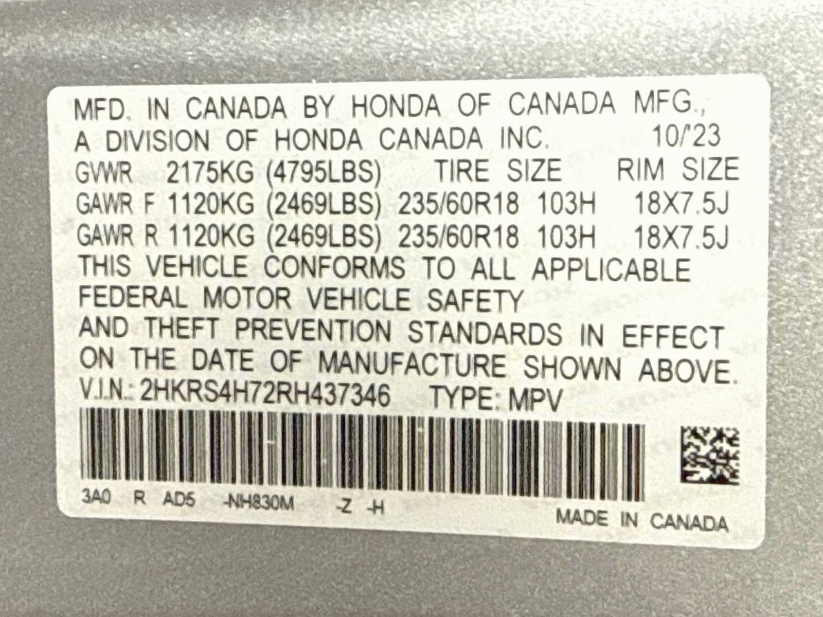 Used 2024 Honda CR-V EX-L image 30