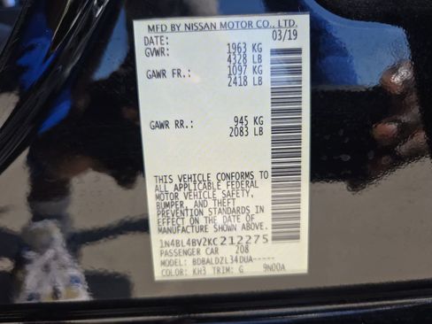 Used 2019 Nissan Altima 2.5 S FWD image 32