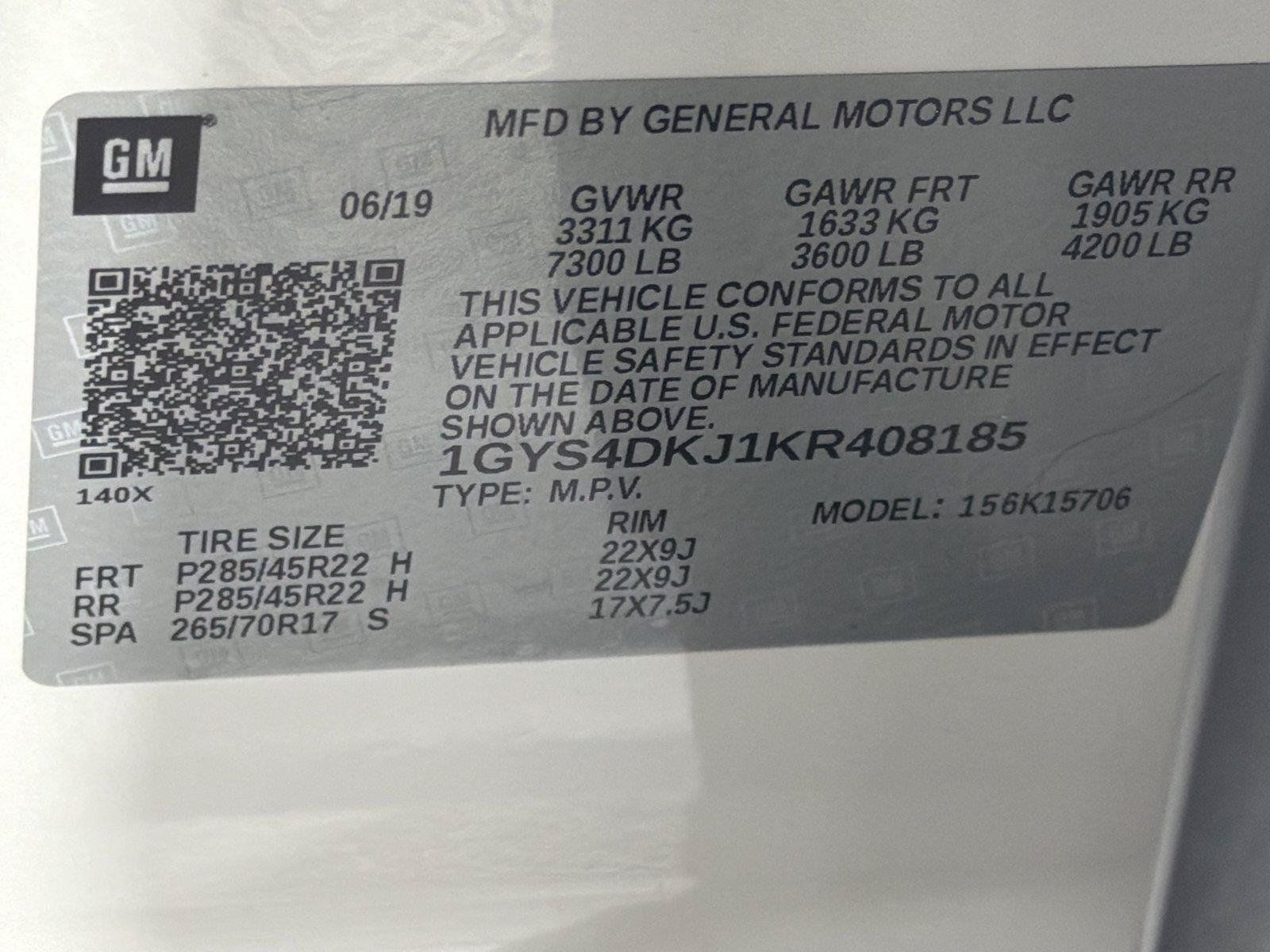 Used 2019 Cadillac Escalade Platinum AWD/4WD image 35