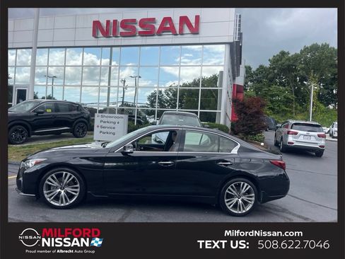 Used 2022 INFINITI Q50 Sensory w/ Cargo Package AWD/4WD image 2