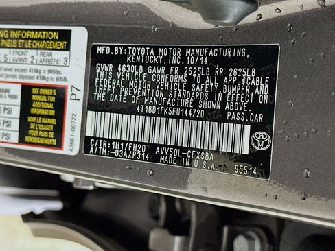 Used 2015 Toyota Camry SE image 12