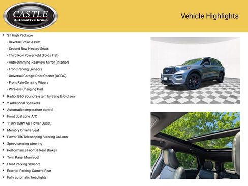 Used 2023 Ford Explorer ST w/ Equipment Group 401A AWD/4WD image 7