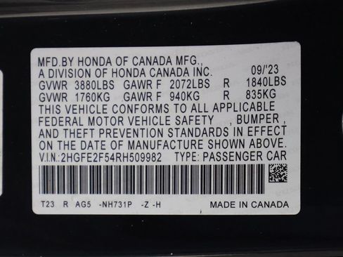 Used 2024 Honda Civic Sport image 46