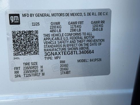 New 2026 Chevrolet Equinox RS w/ Convenience Package III image 37