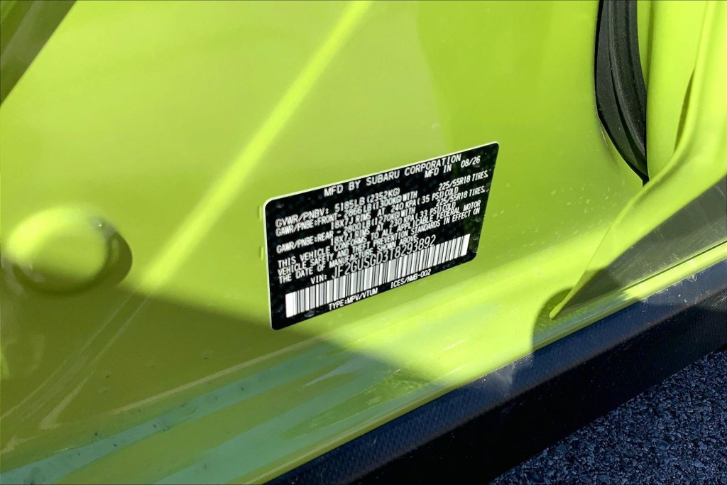 New 2026 Subaru Crosstrek 2.5i Sport w/ Crosstrek Mirror Package AWD/4WD image 8