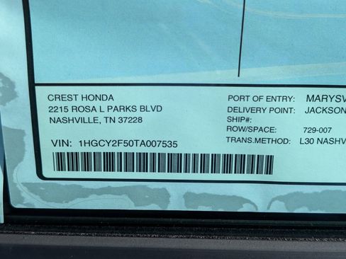 New 2026 Honda Accord Sport image 25